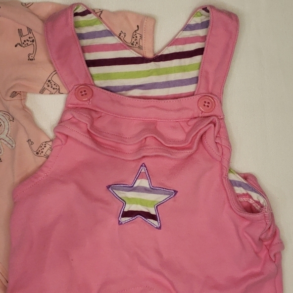 5/$30 CARTERS & PLACE 2pc Zipper Footie Overall - Picture 3 of 7